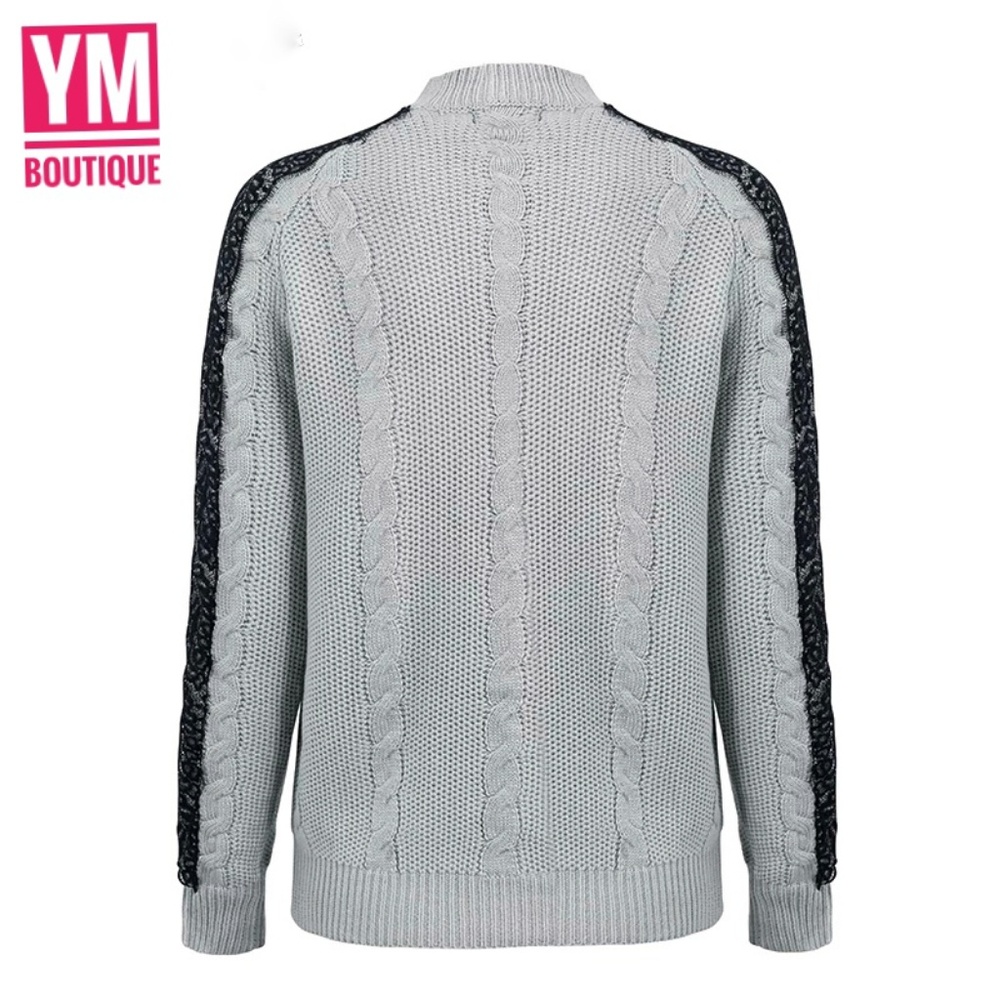 🔥Clearance🔥Lace detailed sweater - Picture 3 of 4